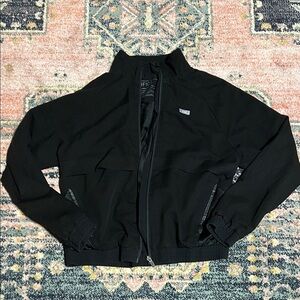 Figs Sydney scrub jacket XS black
